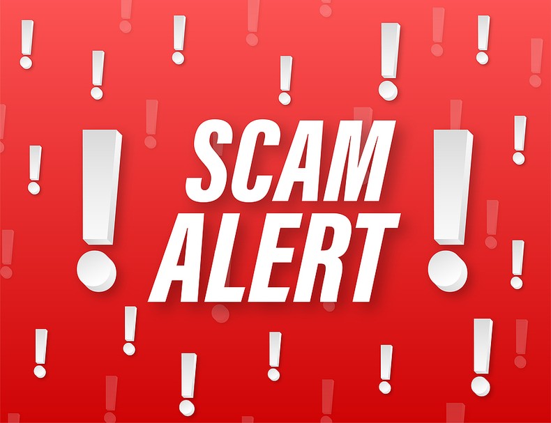 Scam Alert Banner