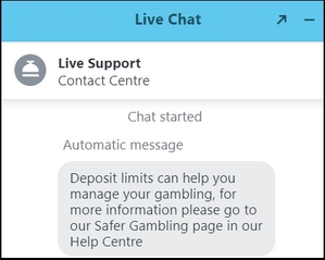 BetVictor Live Chat