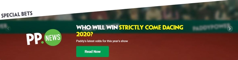 Paddy power Special bets